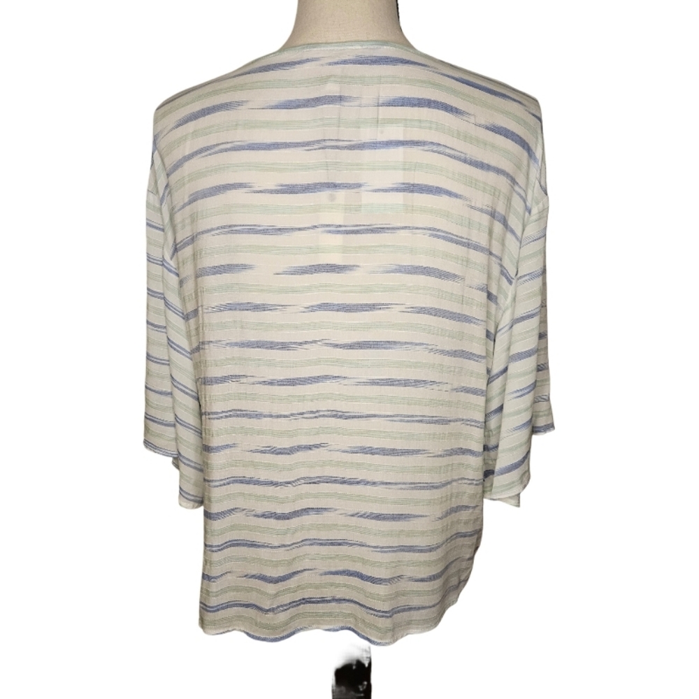 NWT - Cupio Striped Blouse - Picture 7 of 11